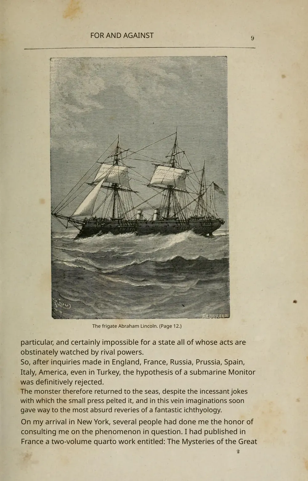 French → English — 19th-century novel · engraving: translation, same layout